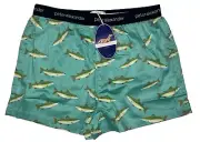NEW! Peter Alexander Men’s Fish Pyjama Boxer Shorts - Size M