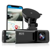 REDTIGER 4K Single Dash Camera for Cars Front Dash Cam WiFi GPS Parking Mode