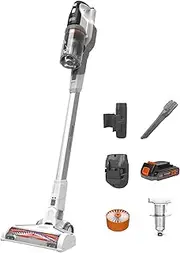 BLACK+DECKER POWERSERIES Extreme 20V MAX* Stick Vacuum, White (BSV2020WAPB)