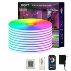 Neon Rope Lights,100FT(2 Rolls of 50ft) RGB Led Strip, Waterproof IP67, DIY D...