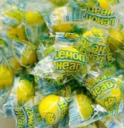 Lemonheads 1 lb bag - QUEEN JAX - individually wrapped candy