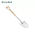 Berry&Bird Round Spade Heavy Duty Shovel Garden Tools For Digging Transplanting