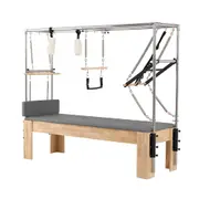 Eeeza Rubberwood Frame Pilates Cadillac Full Trapeze Table