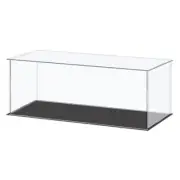 16.1"x6.3"x6.1" Acrylic Display Case Plastic Storage Box Dustproof Showcase