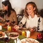 Festive Glow Lights Durable Led Flameless Candles Elegant Set for Home