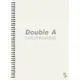【文具通】Double a A5 25k50張入活頁筆記本 米 A3011258