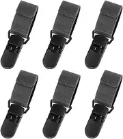 AYLIFU 6 PCS Garden Flag Clips Garden Flag Stopper Clips Garden Flag Support Rod Accessories
