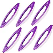 KAILIKETIY 6Pcs Nail Art Tool Professional Polishing Brushes for Nail Care Portable Nail Buffers with Sheepskin for Home and Salon Use Easy to Apply Wax for Smooth Finish
