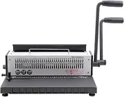Manual Wire Binding Machine 34 Holes Metal Spiral Spool A4 Binder Puncher Machine Wide Range of Applications