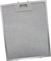 [Generic] Range Hood Vent Filter Extractor Fan Cooker Filter Reusable Kitchen Supplies Portable Aluminum Mesh for Apartment Restaurant, 34 cmx28 cmx0.9 cm