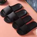 1 Pair Beach Slippers Wear-resistant Footwear Women Men Pillow Slides No Odor