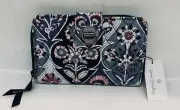 Vera Bradley Turnlock Wallet – Ornate Blooms Pattern – New w/Tags