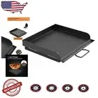 Rectangular 14x16 Flat Top Griddle - Fits Camp Chef Systems with Grease Trough