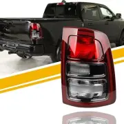 19-23 Dodge Ram 1500 Black Bezel Halogen Tail Light Rear Lamp Assembly w/Bulbs &