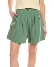 MOTHER The Pleated Chute Prep Short