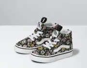 Size 10.5 - VANS Sk8- Zip Fun Floral