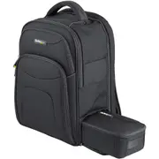 StarTech.com 15.6" Laptop Backpack w/ Removable Accessory Case, Professional IT Tech Backpack for Work/Travel/Commute, Nylon Com