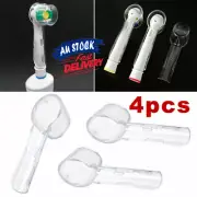 4X Electric Toothbrush Head Cover Protective Caps Compatible With Braun Oral-B