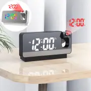 Smart Alarm Clock Digital Projector LCD Display Temperature Time Projection❣