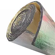 10mm Car Sound Proof Insulation Heat Pad Foam Mat Covered Sheet W/Alumium Shield (for: Toyota)