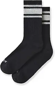 [Ibex] Performance Merino Wool Hiking Boot Socks | Lightweight Crew Socks with Arch Support & Reinforced Toe & Heel