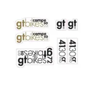 GT - 2009 - Compe - for white frame - on clear - old school bmx