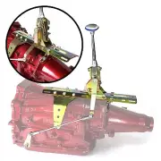 Deluxe Side Shift Transmission Shifter Kit w/ 6 Chrome Arm for Ford FMX