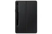 Samsung Tab S8 Ultra Protective Standing Cover Case Black