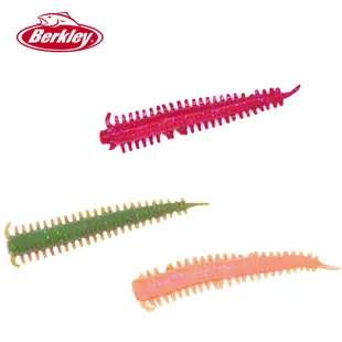 Berkley 貝克力 2吋 沙蟲 Gulp Sandworm 加味 軟蟲 仿真 假餌 路亞 釣魚