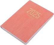FUNNETOYU Creative Mini Planner Notebook Portable Daily Agenda Notepad with Dotted Pages for Easy Writing Planning Tool for Work Travel Stylish Design Stripes