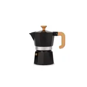La Cafetiere Venice 3-Cup 150ml Espresso Maker Aluminum Coffee Moka Pot Black