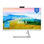 Lenovo IdeaCentre AIO 3 12th Gen Intel i3 27" FHD IPS 3-Side Edgeless All-i