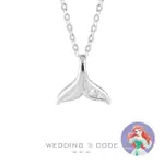 【WEDDING CODE】14K金 鑽石項鍊 迪NDM053(迪士尼小美人魚 情人節 禮物 禮盒)