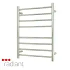 Radiant RTR530 Heated Towel Rail-530x700mm-Mirror Polished-Bottom Right Wiring