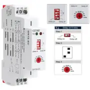 Timer Relay Time Delay Relay On Delay Off AC220V 24V Timer Control Delay Switch