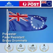 Cook Islands 2ft x 3ft Flag New Zealand Oceania Island Outdoor Flag - 2 Eyelets