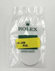 Genuine New Rolex Part No 25-108 Factory Sealed Acrylic Oyster Cyclop Crystal