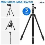 Selens 60" Spike Foot Aluminum Camera Tripod Monopod Stand Pro Lock Ball Head