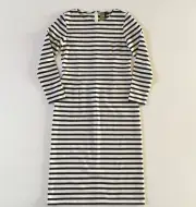 J.Crew Women’s NWT Long Sleeve Striped Dress Size: 6