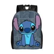 b1671 Unisex Cute Stitch Backpacks School Bag Bookbag Casual Daypack Backpack o1671