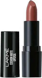 LAKMÉ Cushion Matte Lipstick, Brown Sugar, 4.5 g