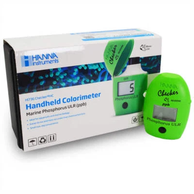 Hanna Instruments Saltwater Aquarium Ultra Low Range Phosphorus Colorimeter (HI7