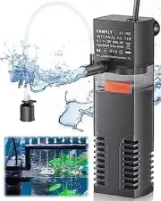 Internal Aquarium Filter Submersible Power Filter Gallon Fish Tanks Filtration