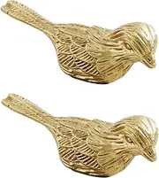 Gold Cabinet Knobs 2 Pack Bedside Table Shoe Cabinet Door Handle Wardrobe Cabinet Door Magpie Bird Handle 60 * 18 * 22Mm