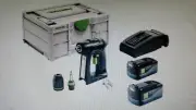 Festool CORDLESS DRILL KIT IN SYSTAINER 18V 5.2Ah 2-Speed,Brushless Motor 575008
