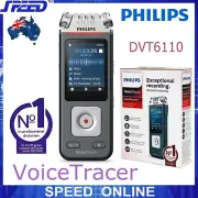 PHILIPS DVT6110 VoiceTracer Audio Recorder for Music, Lectures and Interviews