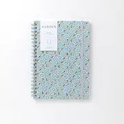 Shogado 22728 Notebook, A5, Ring Notebook, Garden2