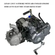 Complete Lifan 125cc Engine Motor Kick Start for CT70 CT110 ATC70 CT90 ST90 XR50