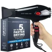 Professional Ionic Salon Hair Dryer 2200W Powerful Hair Blow Dryer 5X Fast Dr...