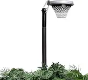 Buhyujkm Solar Garden Light, Outdoor Landscape Lamp, Patio Decor RGB Glow, Auto Switches Warm White Model for Yard, Pathway, Porch, and Backyard Ambience, 5.51x6.69x13.78 Inches